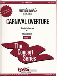 Carnival Overture Concert Band sheet music cover Thumbnail